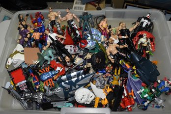 LARGE Lot Of WWE Action Figures