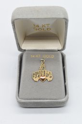 #1 Grandma 14k Gold Neckalce Pendant