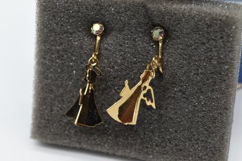 Avon Angel Earrings