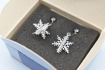 Avon Snow Flake Earrings