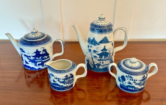 Mottahedeh Blue Canton Tea Set (CTF20)