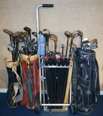 Vintage Golf Club Collection, 53 Clubs (CTF30)