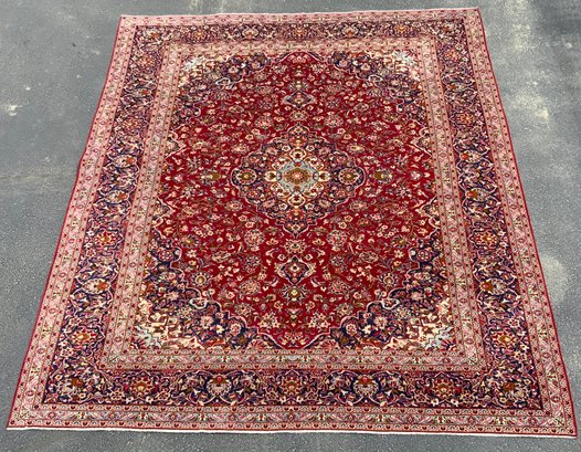 Vintage Hand Woven Room Size Oriental Rug (CTF30)