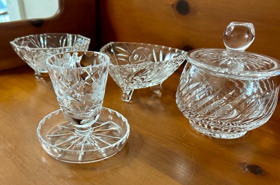 Crystal Nut & Candy Dishes