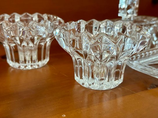 Vintage Crystal And Glass Tablewares