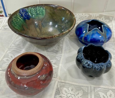 Van Briggle Art Pottery Bowl Plus Others
