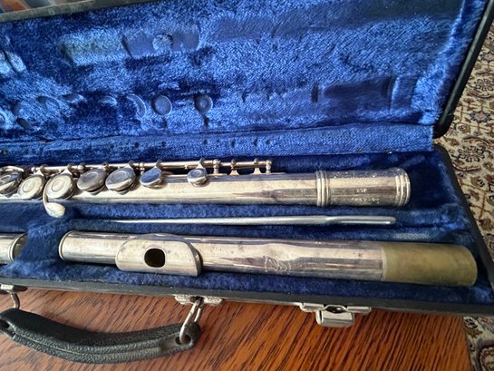 Vintage Gemeinhardt Flute In Case