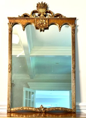 20th C. Carved And Gilt Mirror (CTF30)