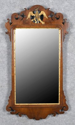 18th C. Chippendale Mahogany Mirror (CTF10)