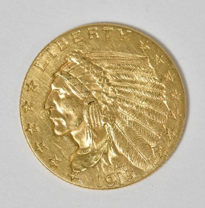 1915 $2.5 Gold Coin (CTF10)