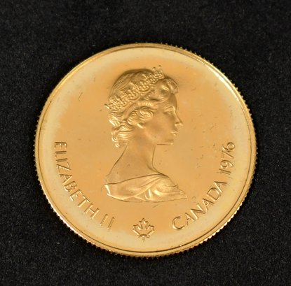 1976 Canadian Olympic Gold Coin (CTF10)