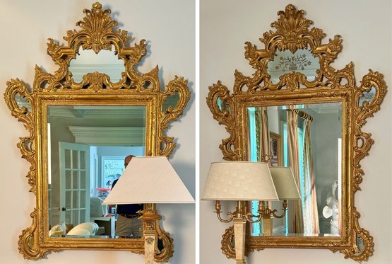 Pr. Impressive French Style Gilt Mirrors (CTF60)