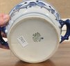 Staffordshire English Cottage Pitcher And Russian Dish (CTF20)