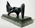 Henry Moore Bronze Sculpture, Reclining Woman (CTF10)