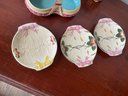 Vintage Wedgwood, Worcester And Other Majolica, 10pcs (CTF20)