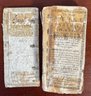 Two 17th C. Books Of Psalms With Needlework Covers (CTF10)