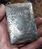 Vintage Sterling Compact With Interior Compartments (CTF10)