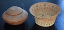 Two Vintage Woven Baskets (CTF20)