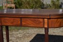 19th C. American Federal Inlaid Card Table (CTF20)