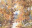 Louis K. Harlow Pastel, Autumn Scene (CTF20)