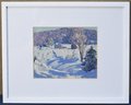 Robert Atwood Serigraph, Winter Landscape (CTF10)