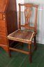 18th C. Queen Anne NE Maple Slant Lid Desk W/side Chair (CTF40)