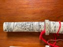 Two Antique Asian Carved Bone Short Swords (CTF10)