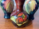 Three Vintage Moorcroft Bud Vases (CTF10)