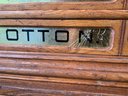 Vintage Oak Sewing/spool Cabinet (CTF20)