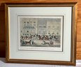 Vintage Framed Lithograph Print, 1 Of 4 (CTF10)