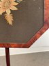 Antique Federal Inlaid Needlepoint Fire Screen (CTF10)