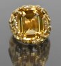 Vintage 14k Gold And Citrine Ring (CTF10)