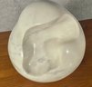 Vintage White Marble Sculpture (CTF20)
