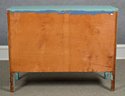 20th C. Rustic Bow Front Painted Chest (CTF20)