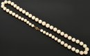 Vintage White Coral Bead Necklace (CTF10)