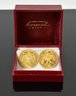 Austrian Ducat Gold Coin Earrings (CTF10)