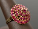 18k Gold Ruby Cocktail Ring (CTF10)
