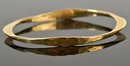 14k Gold Hammered Custom Bracelet (CTF10)