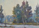 Michael Graves Oil On Canvas, Marsh Scene (CTF20)