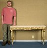 Vintage Louis XVI Style Console Table (CTF40)