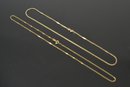 Four 14k Gold Chains (CTF10)