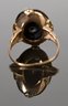 Antique Onyx  & Diamond Ring (CTF10)