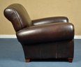 Mitchell Gold & Bob Williams For Pottery Barn Leather Club Chair, 1of 2 (CTF30)