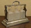 Antique Daniels & Arter English Silver Plated Tantalus (CTF20)