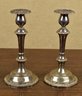 Pr. Antique Grogan & Co. Sterling Weighted Candlesticks (CTF10)