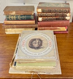 Antique Books, 17 Vols  (CTF10)