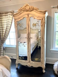 French Style Painted Armoire (cTF60)