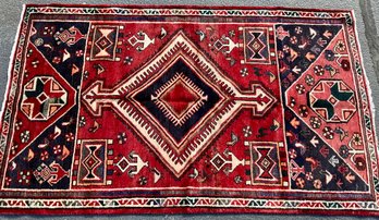 Vintage Oriental Scatter Rug (CTF10)