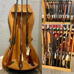 Three Wood Gun Racks (CTF30)
