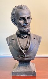 Antique Abraham Lincoln Metal Bust  (CTF10)